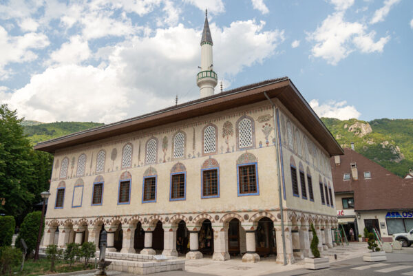 Travnik,,Bosnia,And,Herzegovina-8.7.2021:,Sulejmanija,Mosque,A.k.a.,”decorated,Ornamented,Mosque”